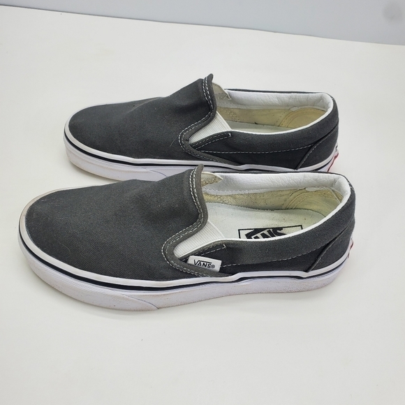 Vans Unisex Classic 721565 Gray Casual Shoes Sneakers Size M 3.5 W 5 - Picture 5 of 11